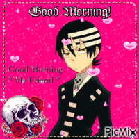 death the kid good morning Animiertes GIF