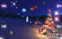 Nochebuena - GIF animate gratis