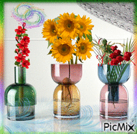 Vase moderne - GIF animé gratuit