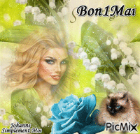 Bon 1 Mai - Бесплатный анимированный гифка