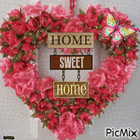 home sweet home animovaný GIF