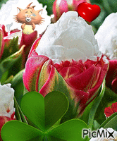 Flores helado GIF animado
