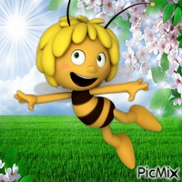 Maya l'abeille - Ilmainen animoitu GIF