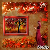 autumn roux animált GIF