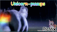 Unicorn Magic Dust - Zdarma animovaný GIF