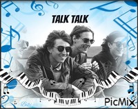 Talk Talk Band animirani GIF