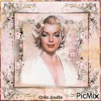 Marilyn Monroe, Actrice américaine Animiertes GIF
