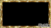 Gold png video frame - Free animated GIF