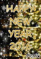 HAPPY NEW YEAR - Darmowy animowany GIF
