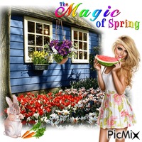 The Magic Of Spring geanimeerde GIF