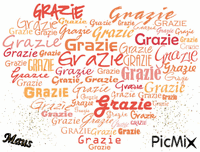 Grazie - Безплатен анимиран GIF