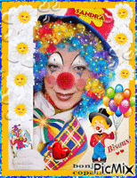 Faire le clown ! - Бесплатный анимированный гифка