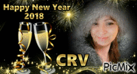 New Year CRV - GIF animé gratuit
