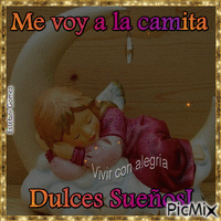 Dulces sueños - Безплатен анимиран GIF