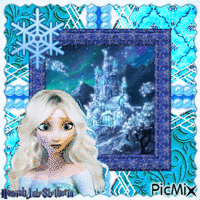 {#}Elsa Snow Palace{#} - 免费动画 GIF