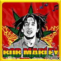Bob Marley - Gratis animerad GIF