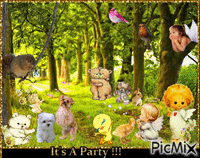 It's A Party 动画 GIF