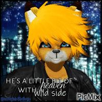♥He's a little bit of Heaven with a wild side♥ анимиран GIF
