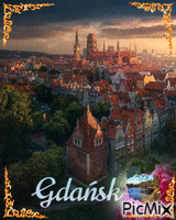 Gdańsk animovaný GIF