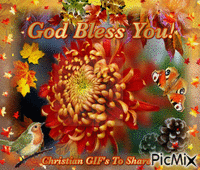 God Bless You! - Gratis geanimeerde GIF