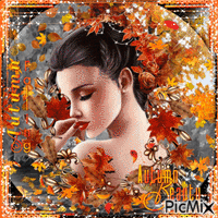 Autumn Beauty Contest - Darmowy animowany GIF