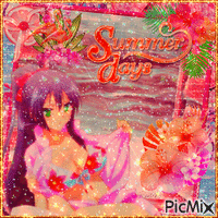 summer days アニメーションGIF