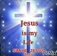 Jesus is my Life - Δωρεάν κινούμενο GIF