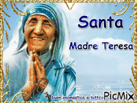 Santa Maadre Teresa animowany gif