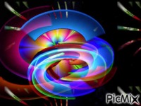 panaché de cercles - GIF animasi gratis