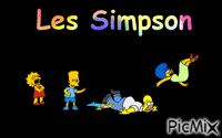 Les Simpson :) анимиран GIF