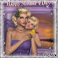 Happy Mothers day animasyonlu GIF