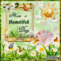Have a Beautiful Day - Бесплатни анимирани ГИФ