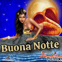 Sirena notte - Free animated GIF
