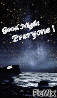 Good Night ！ - GIF animé gratuit