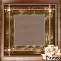 Brown Frame geanimeerde GIF