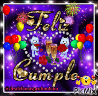 Feliz Cumpleaños - Безплатен анимиран GIF