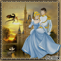 Cinderella GIF animé