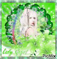 Lady Gaga! アニメーションGIF