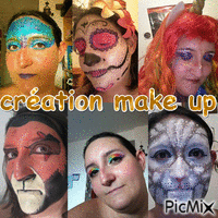 création make up - Nemokamas animacinis gif