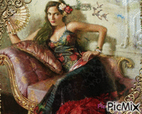 belle dame 动画 GIF