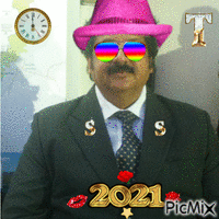 Happy New year 2021 - Безплатен анимиран GIF
