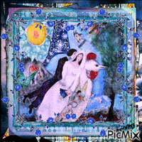 Chagall animerad GIF