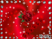 cuore rosa - GIF animado gratis