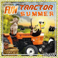 fun tractor summer