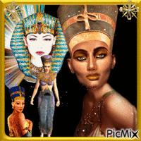 Nefertiti - GIF animado grátis