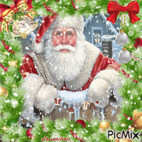 Santa Claus - Laurachan animēts GIF