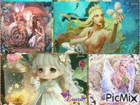Fantasy puzzle Laurachan - GIF animate gratis