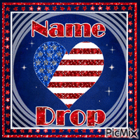 Name Drop - Darmowy animowany GIF