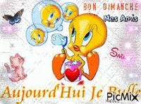 Bon Dimanche - Бесплатный анимированный гифка