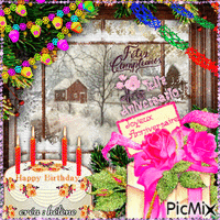 Joyeux Anniversaire  _  Happy Birthday ......... ♥